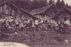 Alp Heidenberg beim Kurhaus Gaiswiesen, Poststempel von 1913. Unbekannter Fotograf