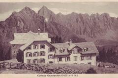 Kurhaus Gamperdon, Poststempel von 1917. Unbekannter Fotograf