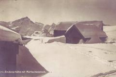 Amdener Höhe mit Mürtschenstock, Poststempel vom 16.02.1921. Verlag Frei & Co., St. Gallen, Nr. 574