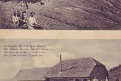 Rossalp mit Speer, Poststempel von 1924