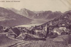 Amden mit Walensee, Poststempel vom 14.06.1913. Edition Photoglob Zürich, Nr. 2020