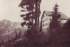 Amden: Naturfreundeheim des Touristenvereins "Die Naturfreunde" Oerlikon-Seebach, Poststempel vom 03.05.1925